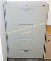 3 Global 4 Drawer Lateral Filing Cabinet
