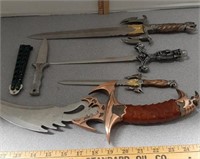 Knives and blades