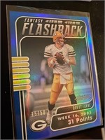 BRETT FAVRE  ABSOLUTE FLASHBACK BLUE 50 MADE RARE