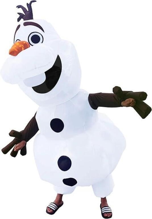 Inflatable Olaf Costume Adult Size