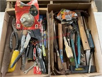 2 Flats of Assorted Hand Tools