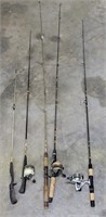 Vintage Fishing Poles