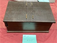 Vtg. Handcrafted Masonic Fraternal Voting Box...