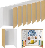 Pack of 8 Tri Fold Display Board- 40 x 28 "