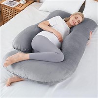 *Pregnancy Pillow for Sleeping-Grey