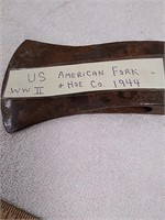 Vintage us American Fork axe head