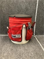 Bucket Boss with Tool Bag and Tools