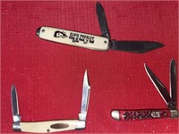 1Camillus knife, 1 Elvis knife, 1 Rostfire knife