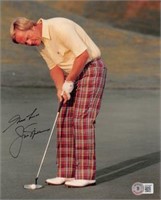 Jack Nicklaus "Good Luck" Signed 8x10 Photo BAS