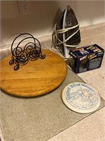 Lazy Susan iron and more