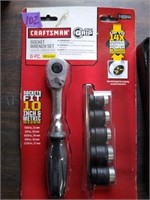 Craftsman 6-pc Socket Wrench Set