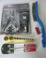 Multi Tool,Screw Drivers,Wire Brushes