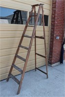 8 Foot Wood Ladder