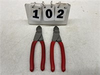 (2) Snap-on Side Cutters