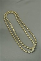 .925 Silver Beaded Necklace
