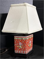 Vintage Oriental Style Art Deco Lamp.