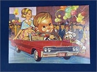 Vtg 1966 Dodge Monaco Dealer Giveaway Child's