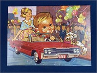 Vtg 1966 Dodge Monaco Dealer Giveaway Child's