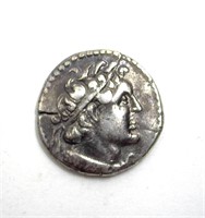 180-145 BC Ptolemy VI VF Drachm