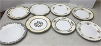 Various Patterns of Noritake China Plates