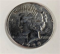 Silver Peace Dollar 1923 S Mint Mark