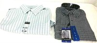 (2) LG Men's Dress Shirts - BC Clothing/Kirkland