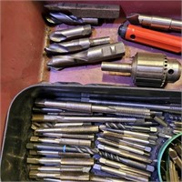 BOX- DRILL BITS, TAPS,ETC