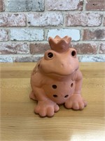 King Frog terracotta tealight