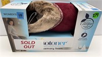 NEW WOMANS 8,5-9 ISOTONER MEMORY FOAM SLIPPERS