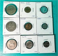 WORLD FORIEGN COINS LOT