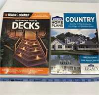 Home plans & Deck books