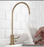 Kitchen Water Filter Faucet Brushed Gold FF100BG