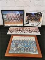 Four Sports Collectible Prints: Blues, Bruins,+