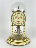 Vintage Handpainted Kundo Clock with Dome