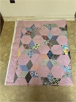 Star pattern quilt - Good Condition - Full