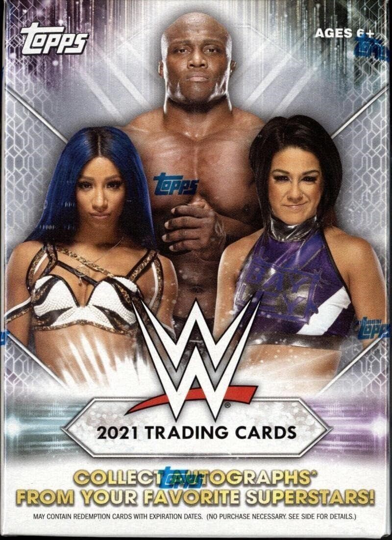 2021 TOPPS WWE FACTORY SEALED BLASTER BOX