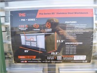 TMG 85" Stainless Steel Workbench