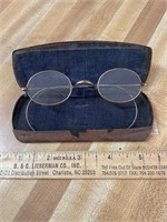 Antique Eyeglasses and Case