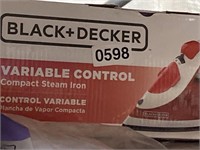 BLACK DECKER IORN RETAIL $40