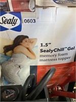 SEALY GEL MEMORY FOAM MATTRESS