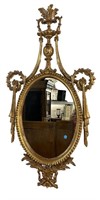 ITALIAN POLYFOAM GOLD DECORATED MIRROR