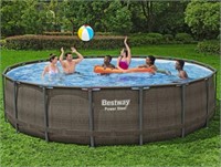 Best way 18’ x 48” pool. Has both box 1/2 and