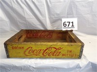 Coca-Cola Wood Adv. Box 1967 Sharon, PA