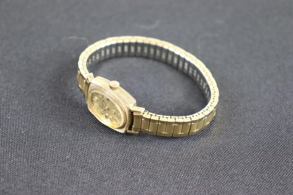 Bulova Accutron Lady's Wristwatch w/ 10K Gold Fill