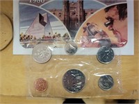 Royal Canadian mint uncirculated set