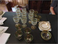 GROUP - STEMWARE, PLATES, BOWLS, GLASSES