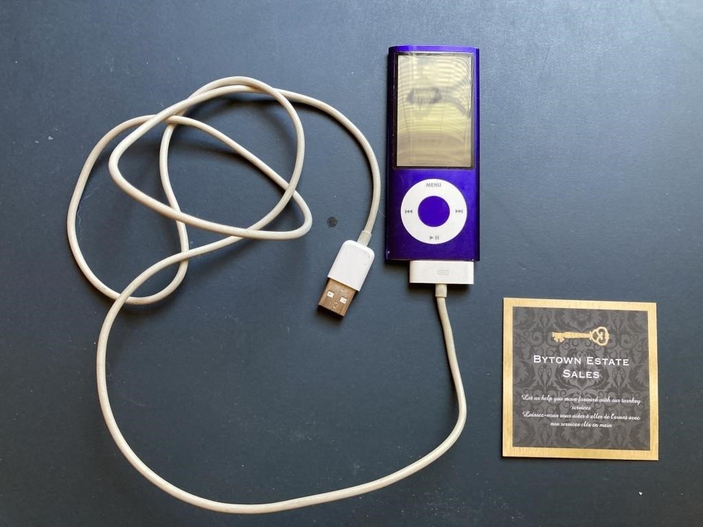 Blue iPod Nano Model A1320