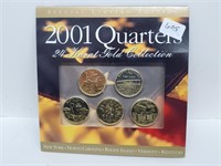 2001 24KT Gold Quarter Collection