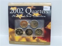 2002 24KT Gold Quarter Collection
