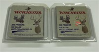 200 QTY WINCHESTRER 209 PRIMERS FOR INLINE MUZZLE